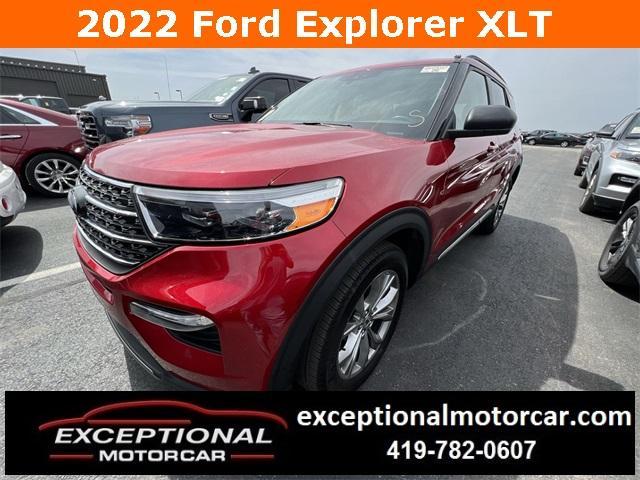 used 2022 Ford Explorer car, priced at $31,494