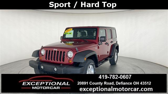 used 2013 Jeep Wrangler Unlimited car, priced at $7,999