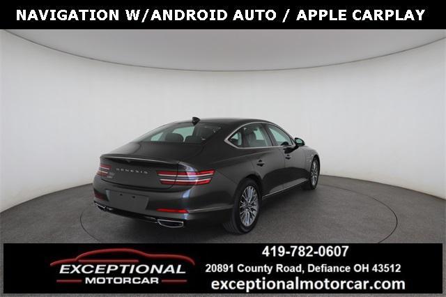 used 2023 Genesis G80 car, priced at $29,212