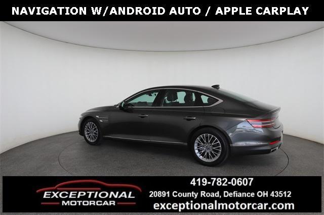 used 2023 Genesis G80 car, priced at $29,212