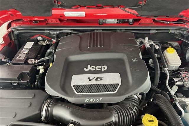 used 2017 Jeep Wrangler Unlimited car, priced at $22,285