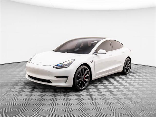 used 2020 Tesla Model 3 car, priced at $27,500