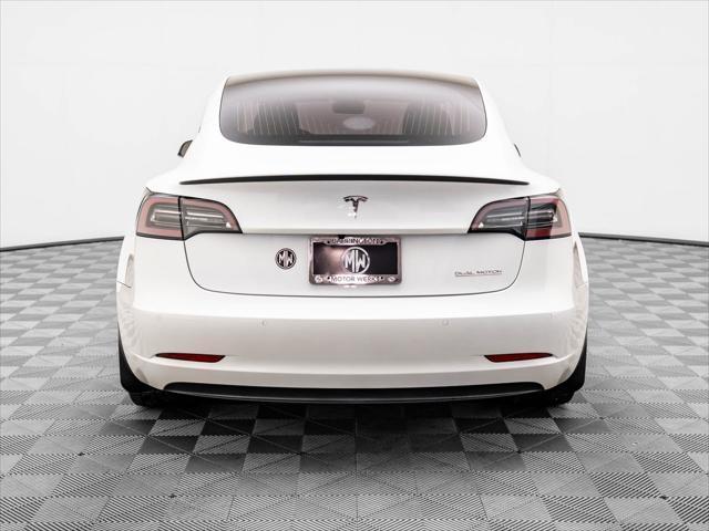 used 2020 Tesla Model 3 car, priced at $27,500