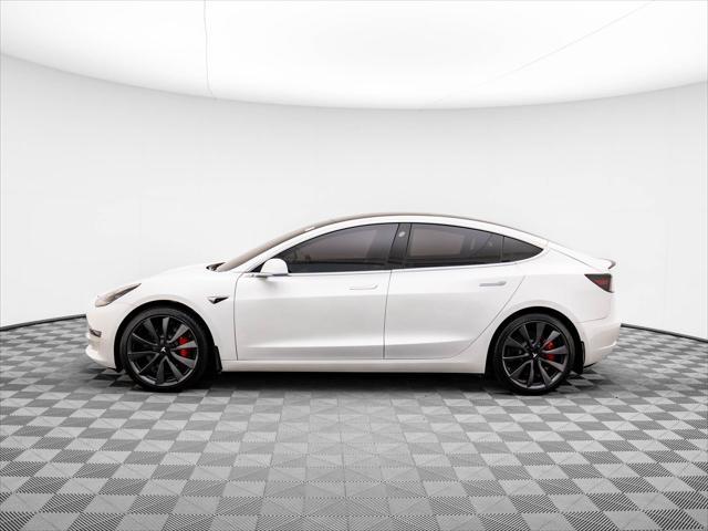 used 2020 Tesla Model 3 car, priced at $27,500