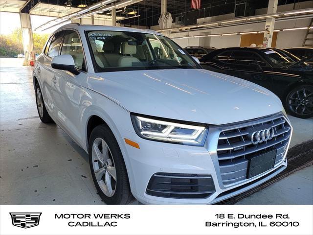 used 2020 Audi Q5 car, priced at $27,900