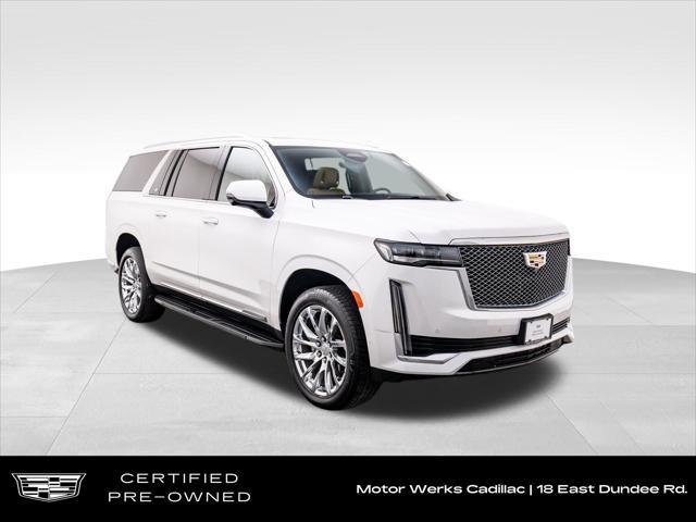 used 2021 Cadillac Escalade ESV car, priced at $62,500