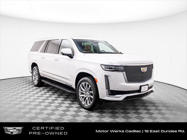 used 2021 Cadillac Escalade ESV car, priced at $61,657