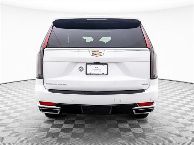 used 2021 Cadillac Escalade ESV car, priced at $62,500