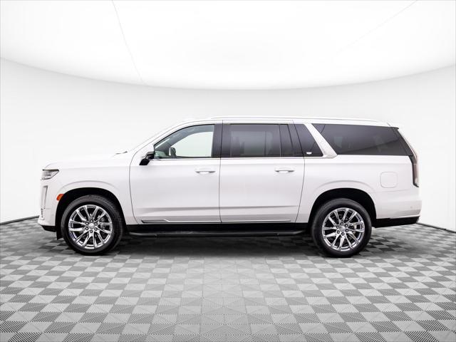 used 2021 Cadillac Escalade ESV car, priced at $62,500