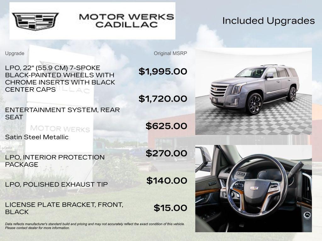 used 2020 Cadillac Escalade car, priced at $35,581