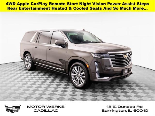 used 2021 Cadillac Escalade ESV car, priced at $60,995