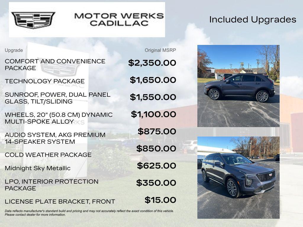 used 2024 Cadillac XT4 car, priced at $39,001
