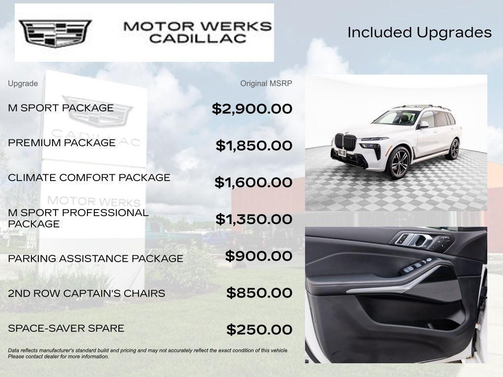 used 2024 BMW X7 car, priced at $63,108