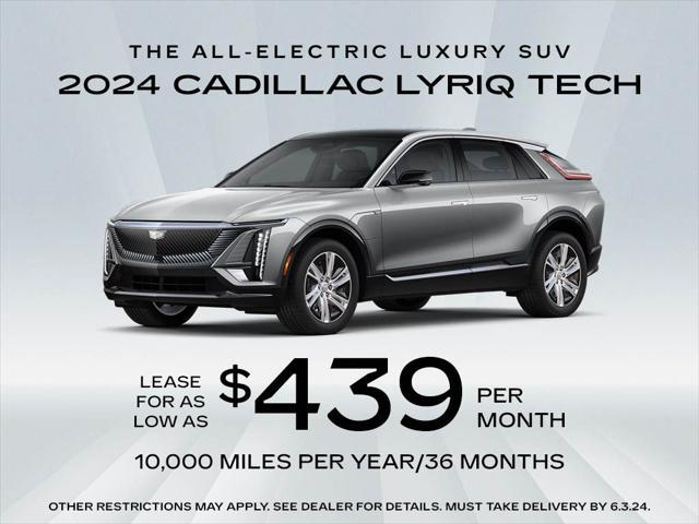 new 2024 Cadillac LYRIQ car, priced at $66,310