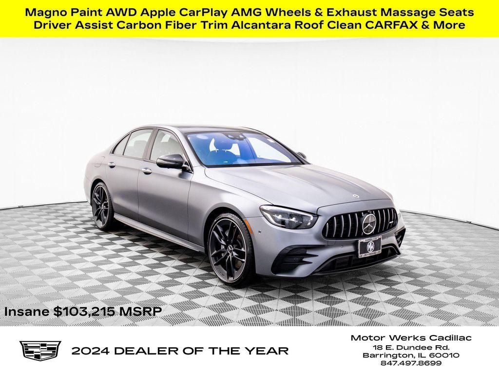 used 2022 Mercedes-Benz AMG E 53 car, priced at $73,995