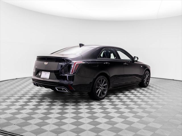 new 2025 Cadillac CT4 car, priced at $47,350