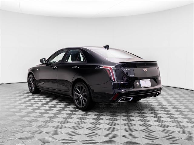 new 2025 Cadillac CT4 car, priced at $47,350