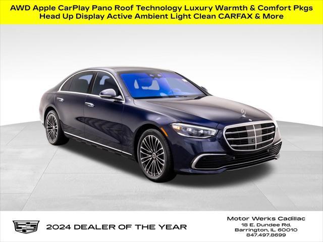 used 2022 Mercedes-Benz S-Class car, priced at $66,995