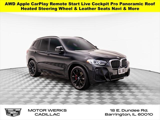 used 2022 BMW X3 car, priced at $48,500