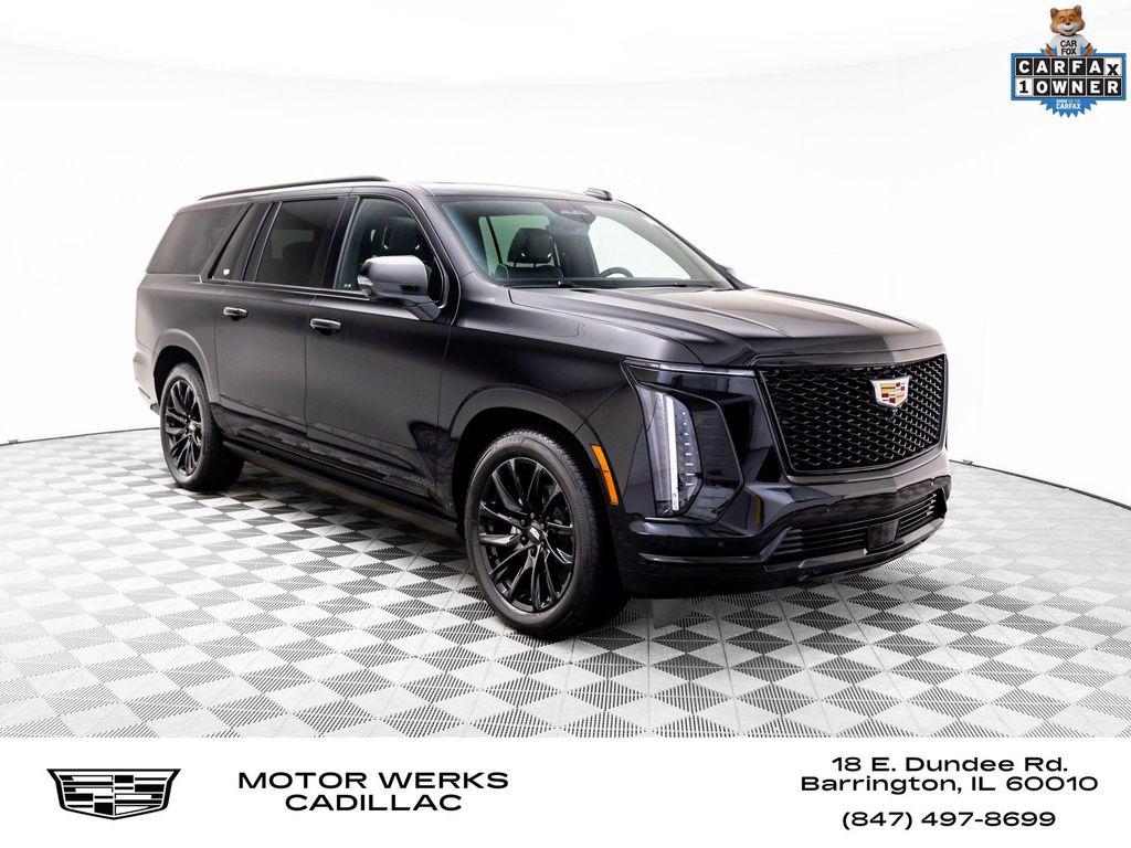 used 2025 Cadillac Escalade ESV car, priced at $113,001