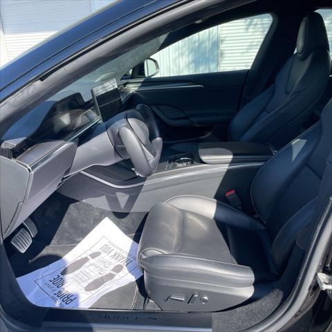 used 2021 Tesla Model S car, priced at $52,900