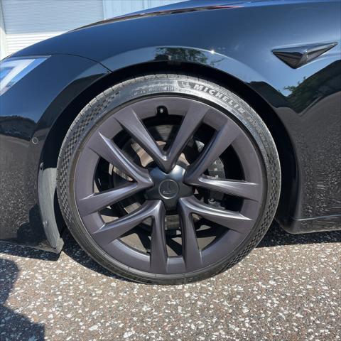 used 2021 Tesla Model S car, priced at $52,900