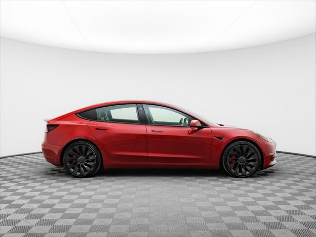 used 2022 Tesla Model 3 car, priced at $31,199