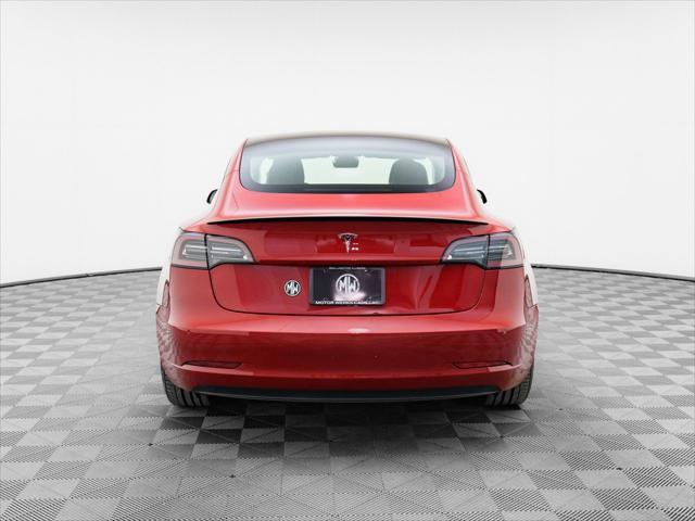 used 2022 Tesla Model 3 car, priced at $31,199