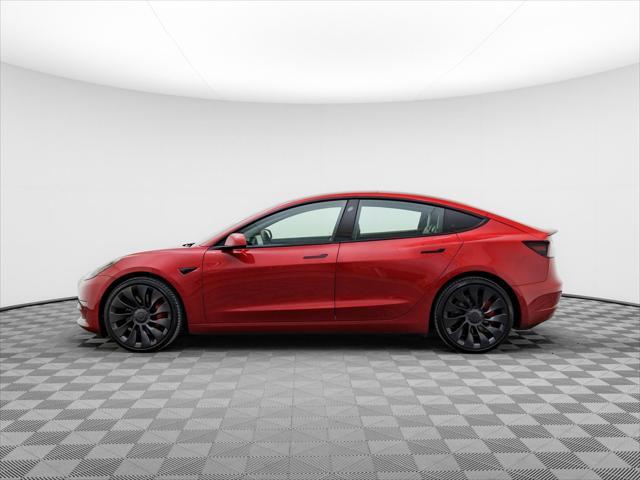 used 2022 Tesla Model 3 car, priced at $31,199