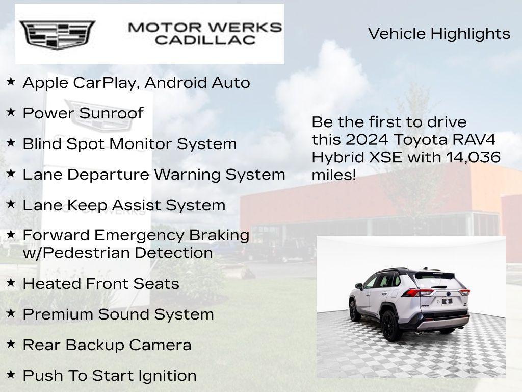 used 2024 Toyota RAV4 Hybrid car, priced at $38,004