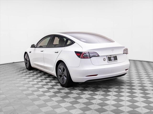 used 2021 Tesla Model 3 car, priced at $22,895