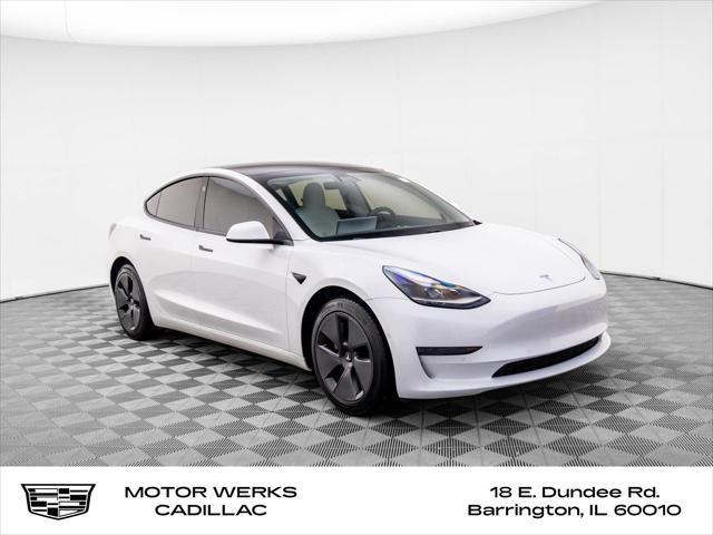 used 2021 Tesla Model 3 car, priced at $22,895