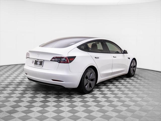 used 2021 Tesla Model 3 car, priced at $22,895