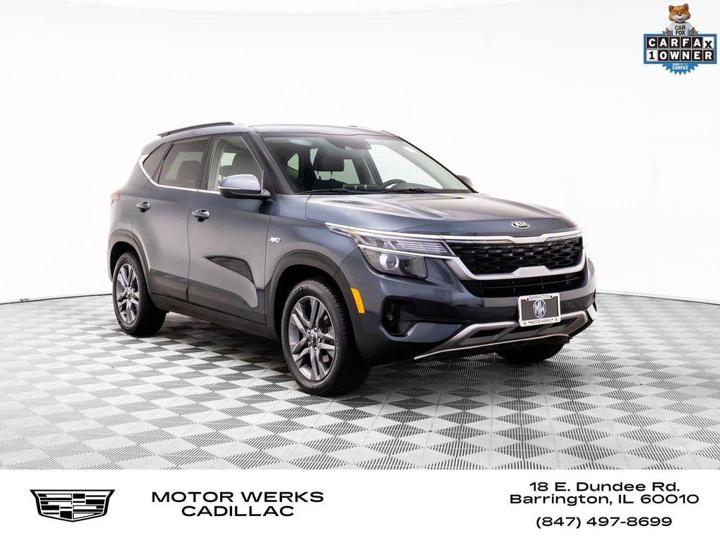 used 2021 Kia Seltos car, priced at $13,894