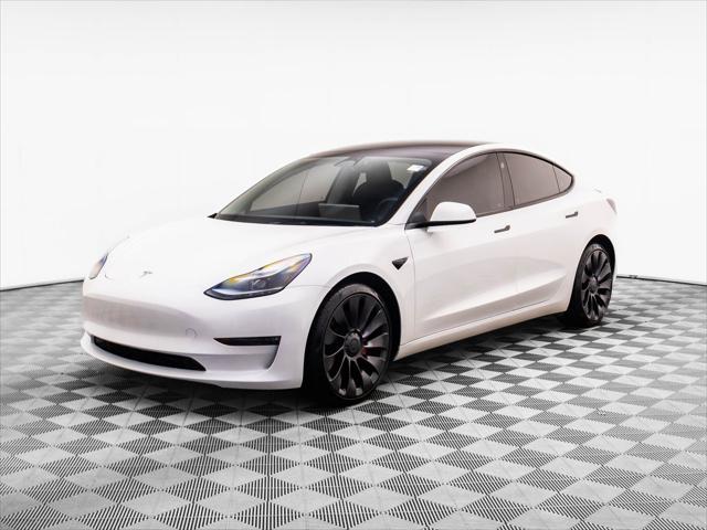 used 2023 Tesla Model 3 car, priced at $31,995
