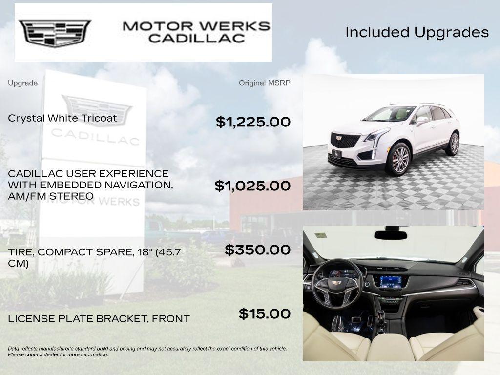 used 2022 Cadillac XT5 car, priced at $34,500