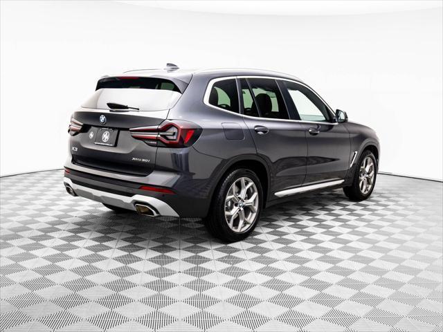 used 2022 BMW X3 car, priced at $34,995