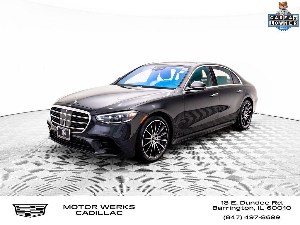 used 2021 Mercedes-Benz S-Class car, priced at $61,000