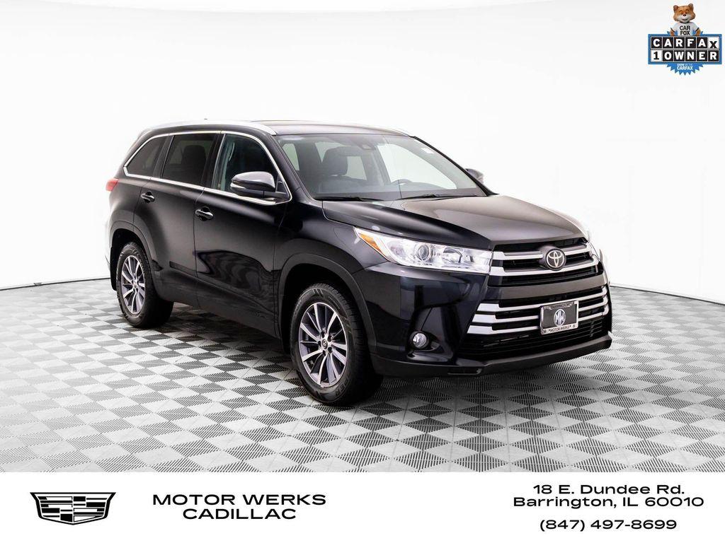 used 2019 Toyota Highlander car, priced at $27,423