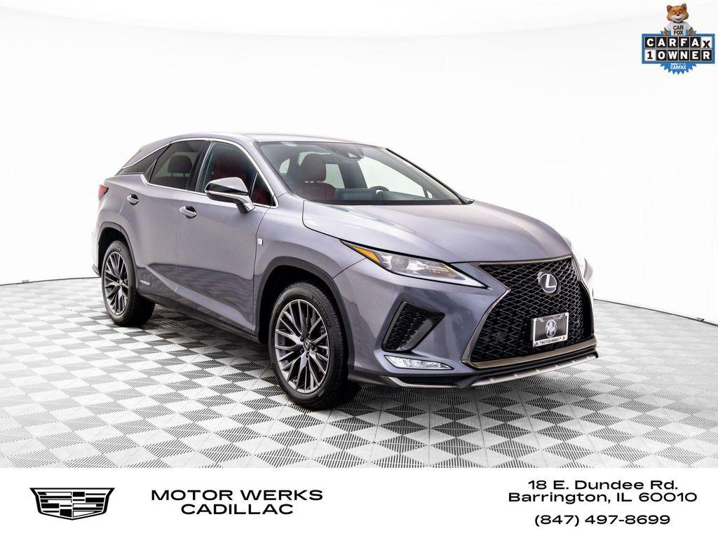 used 2022 Lexus RX 450h car, priced at $43,500