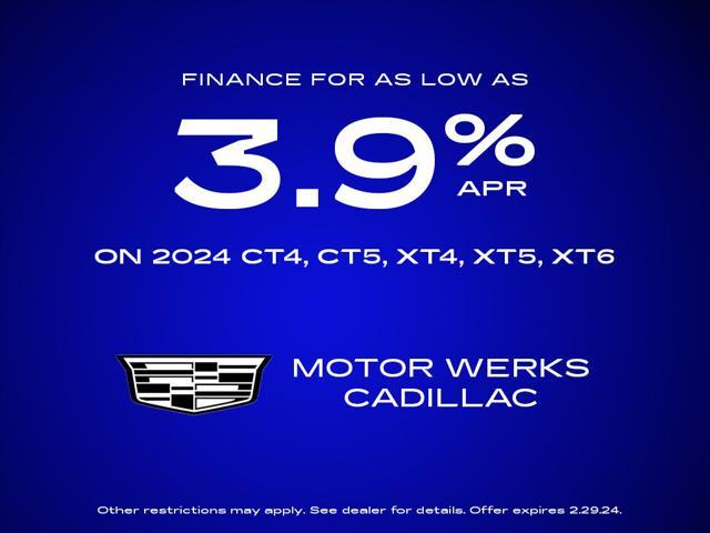 new 2024 Cadillac XT4 car, priced at $51,460