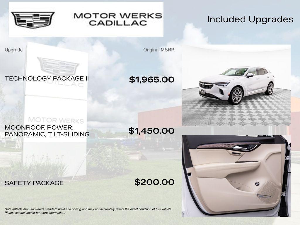 used 2022 Buick Envision car, priced at $32,463