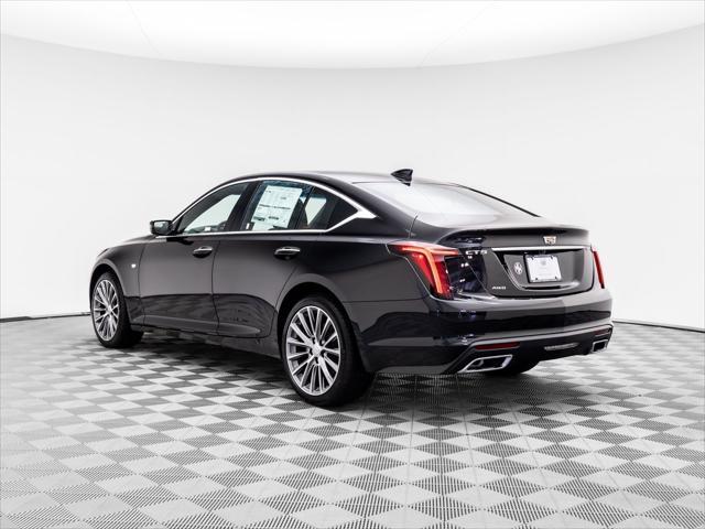 new 2025 Cadillac CT5 car, priced at $57,335