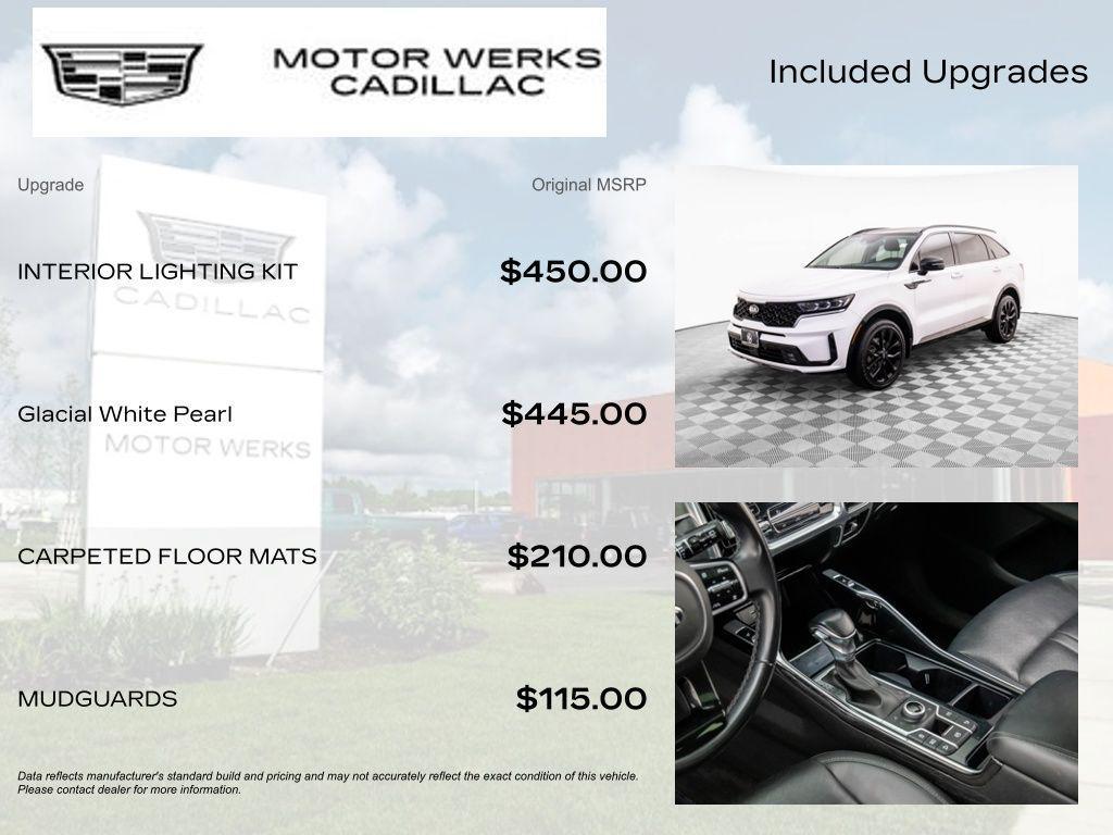 used 2021 Kia Sorento car, priced at $22,172