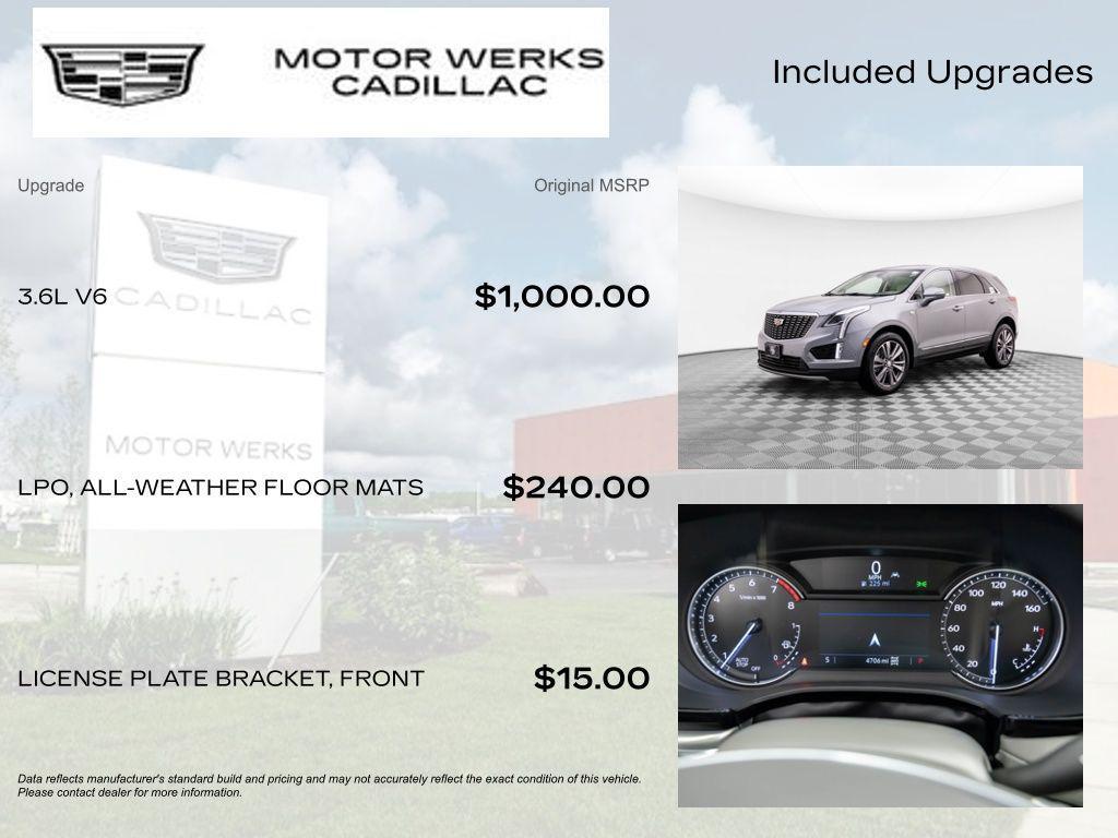 new 2025 Cadillac XT5 car, priced at $51,500