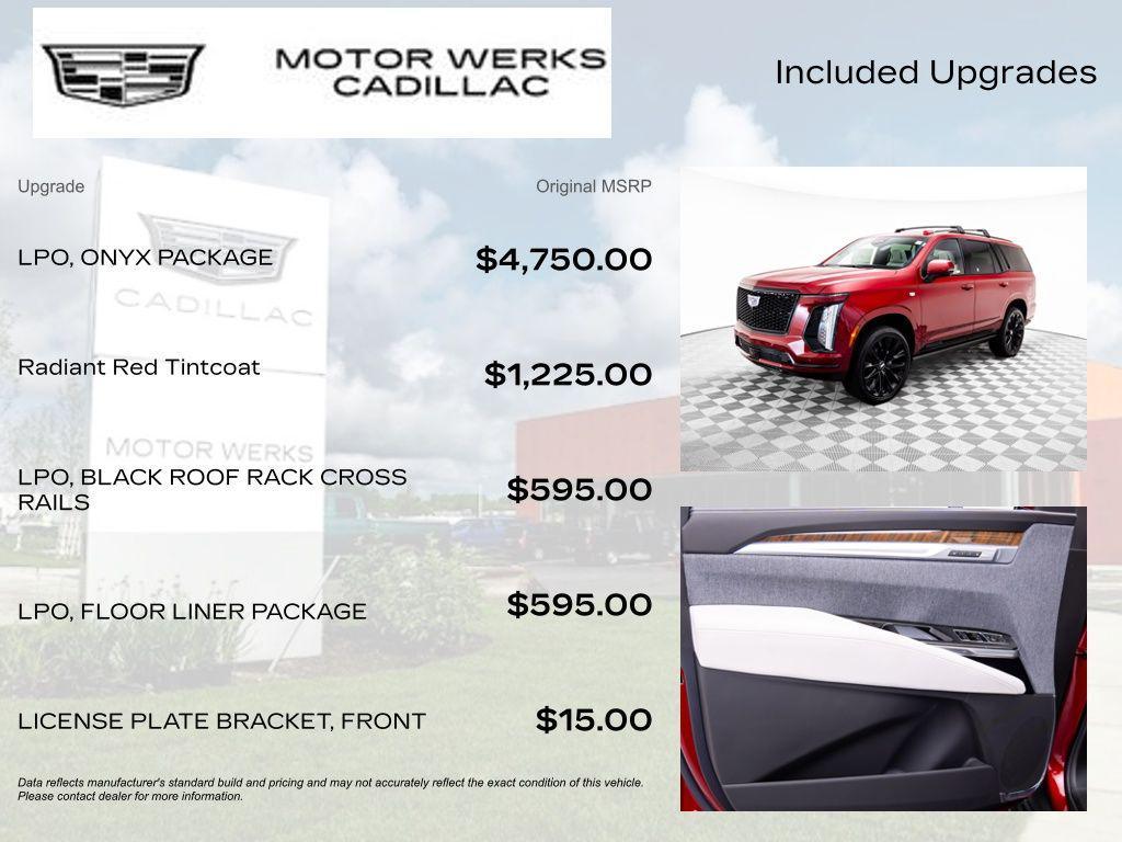 new 2026 Cadillac Escalade car, priced at $133,175