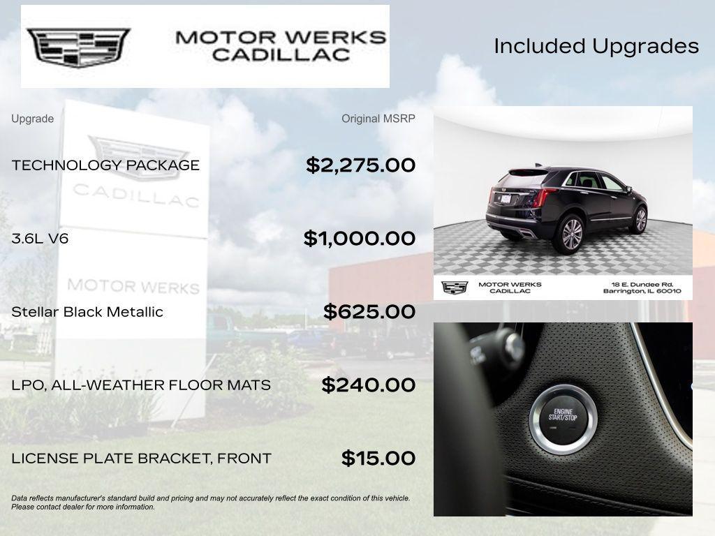 new 2025 Cadillac XT5 car, priced at $55,600