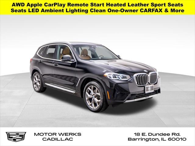 used 2022 BMW X3 car, priced at $36,500