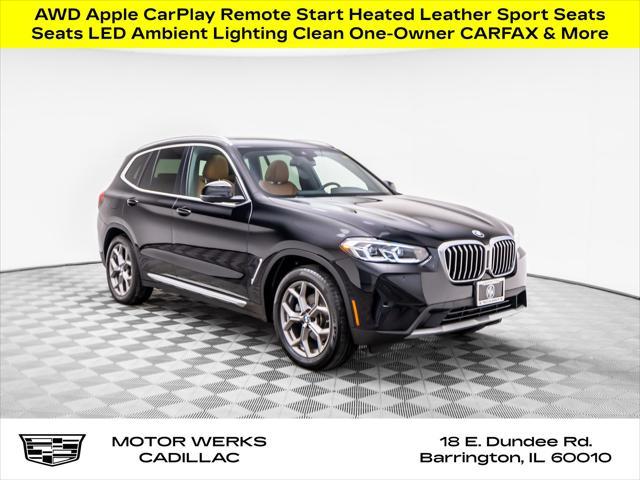 used 2022 BMW X3 car, priced at $34,900