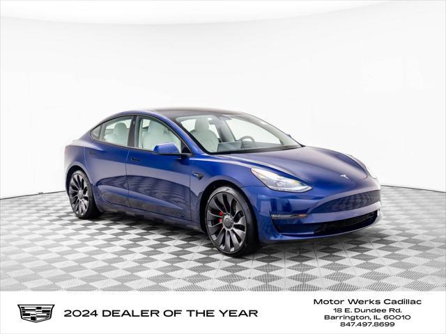 used 2022 Tesla Model 3 car, priced at $29,995